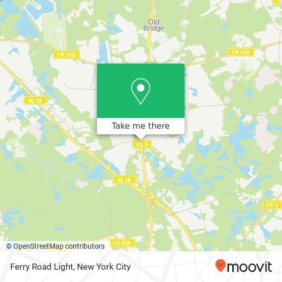 Ferry Road Light map