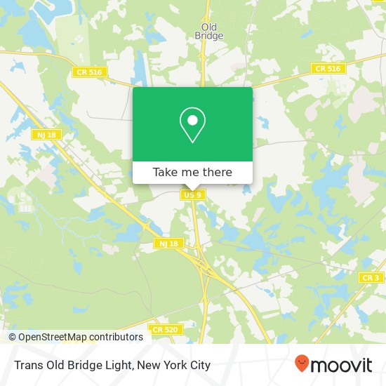 Trans Old Bridge Light map