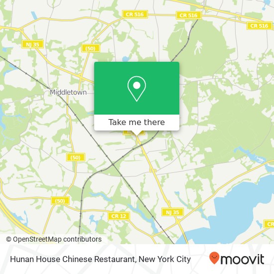 Hunan House Chinese Restaurant map