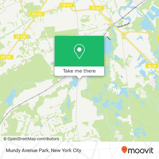 Mundy Avenue Park map