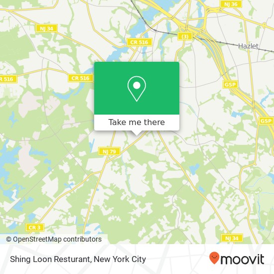 Mapa de Shing Loon Resturant