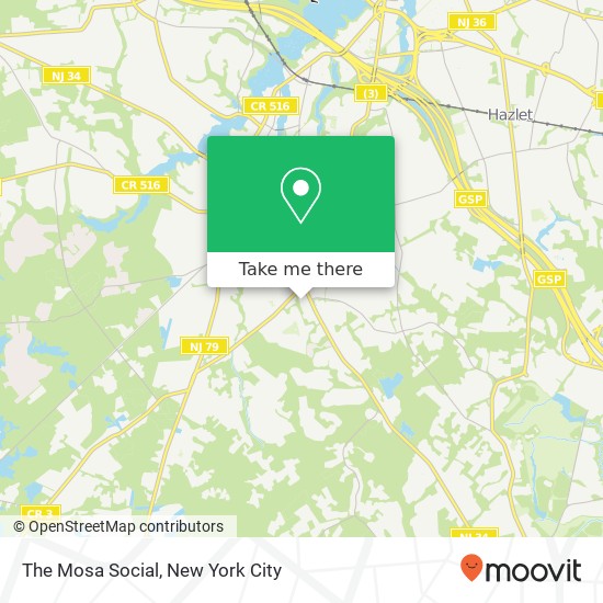 The Mosa Social map