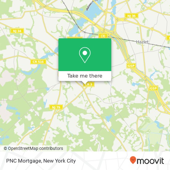 PNC Mortgage map