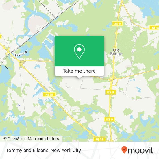 Tommy and Eileen's map