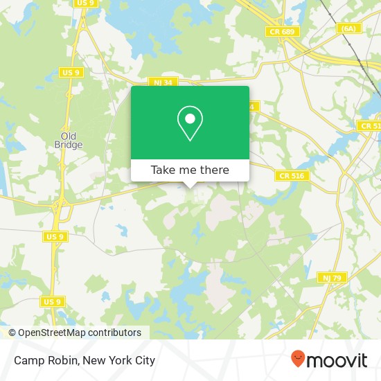 Mapa de Camp Robin