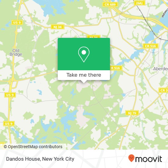 Mapa de Dandos House