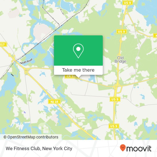 We Fitness Club map