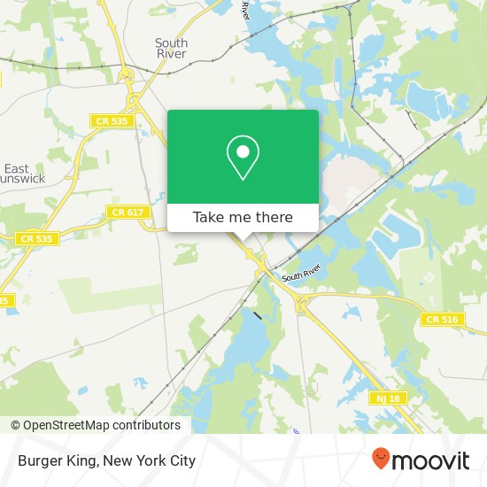 Burger King map