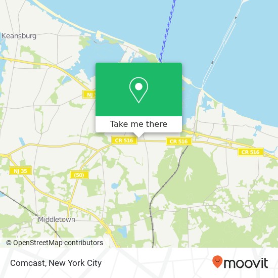 Comcast map