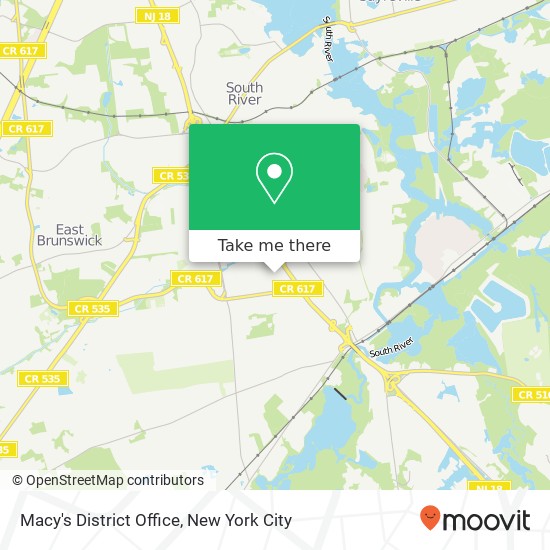 Mapa de Macy's District Office