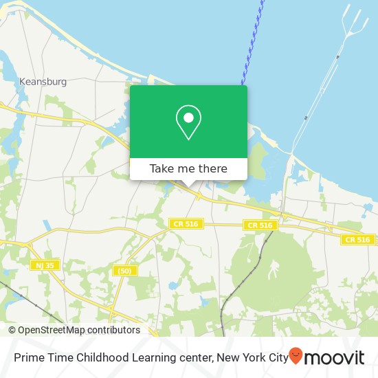 Prime Time Childhood Learning center map
