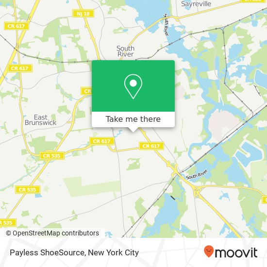 Payless ShoeSource map