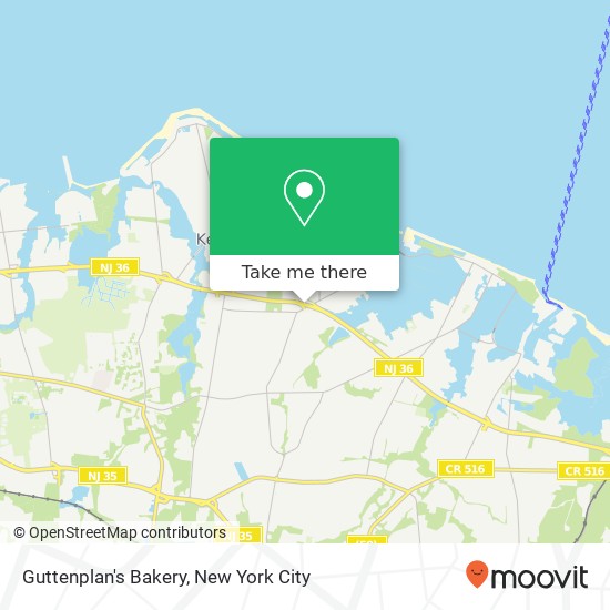 Guttenplan's Bakery map