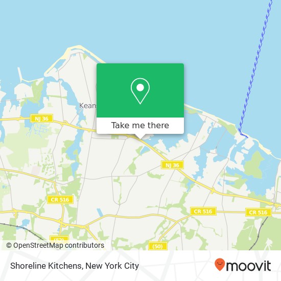 Mapa de Shoreline Kitchens