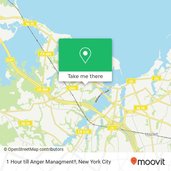 1 Hour till Anger Managment!! map