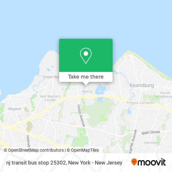 Union Beach Nj Map How To Get To Nj Transit Bus Stop 25302 In Union Beach, Nj By Bus, Train Or  Subway?