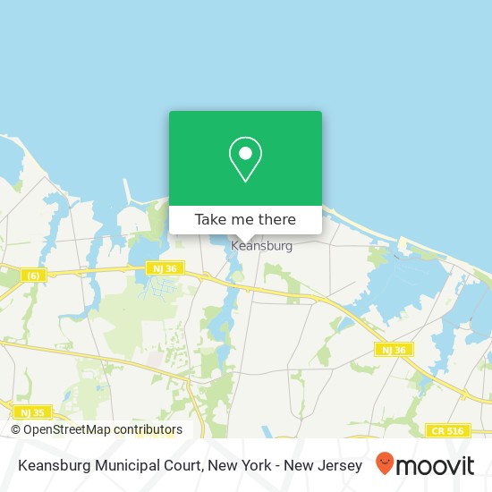 Keansburg Municipal Court map