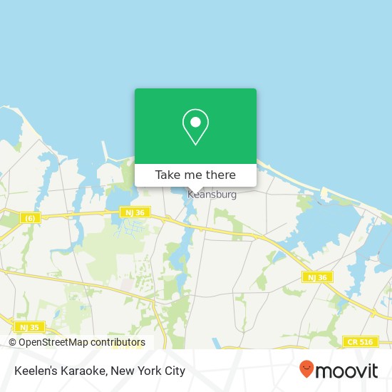 Keelen's Karaoke map