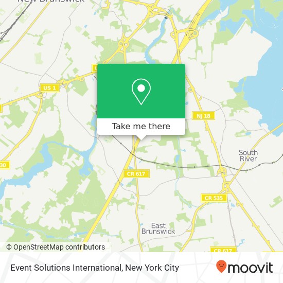 Mapa de Event Solutions International