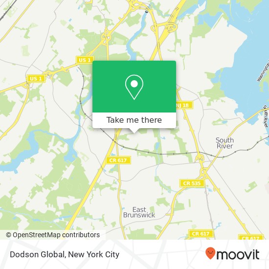 Mapa de Dodson Global