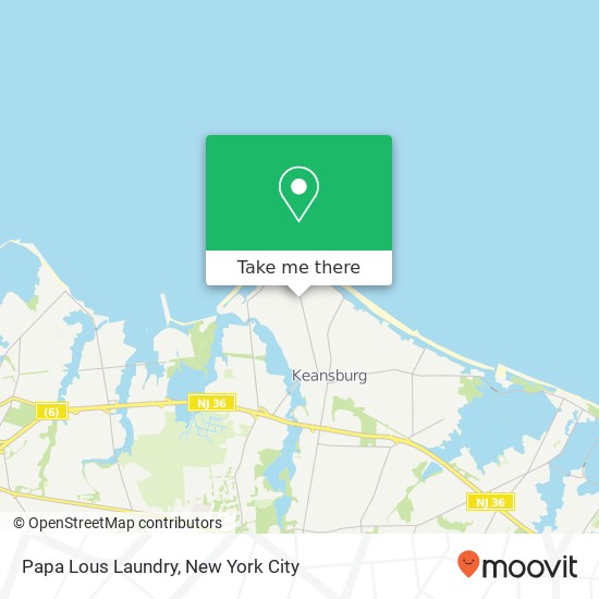 Mapa de Papa Lous Laundry