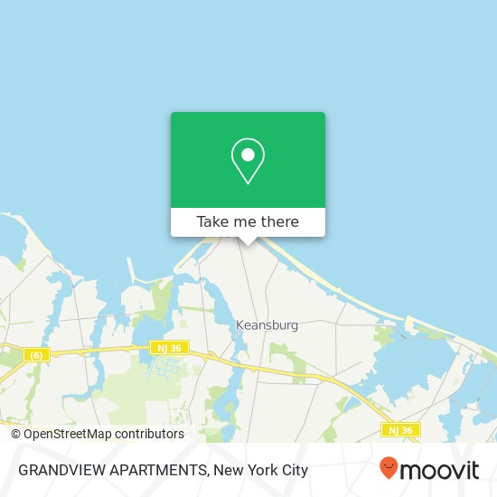 GRANDVIEW APARTMENTS map