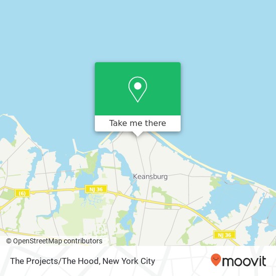 Mapa de The Projects/The Hood