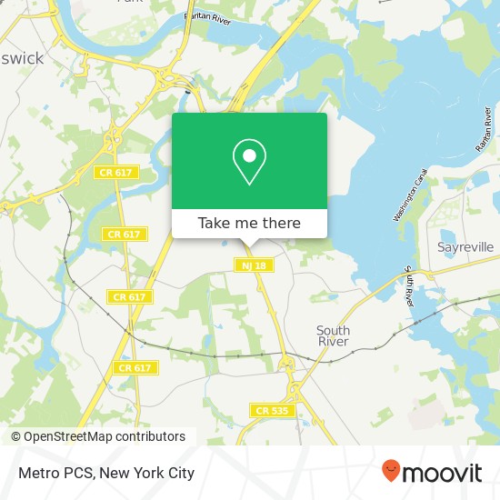 Metro PCS map