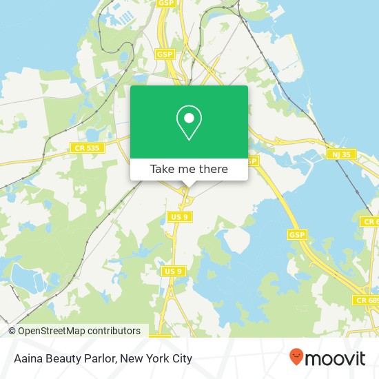 Mapa de Aaina Beauty Parlor