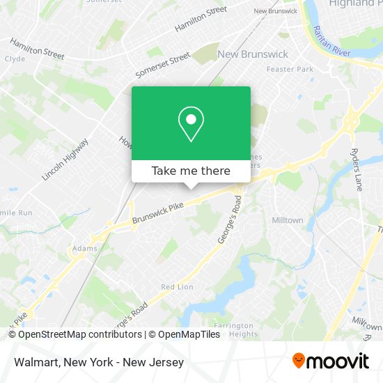 Walmart map