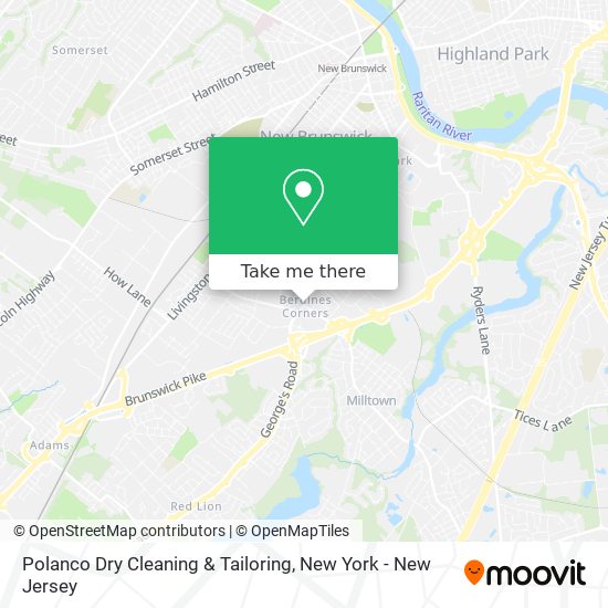 Polanco Dry Cleaning & Tailoring map