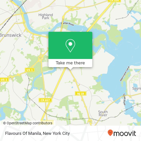 Flavours Of Manila map