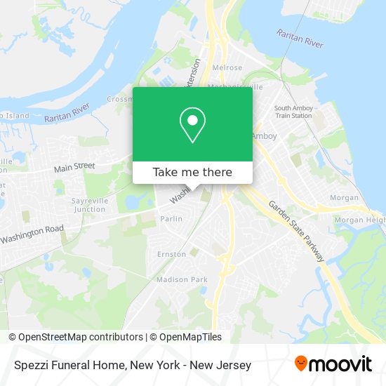 Spezzi Funeral Home map