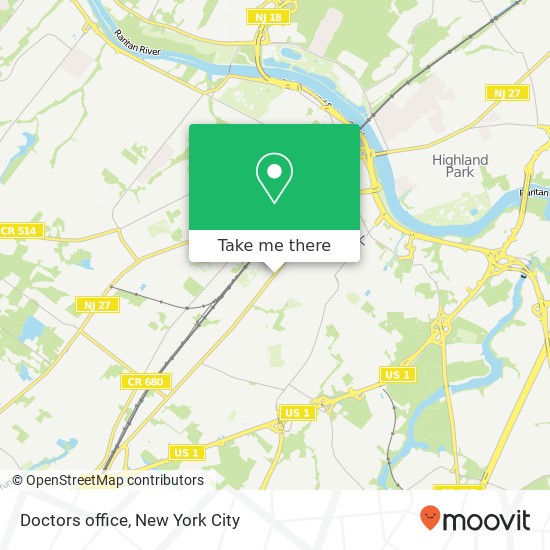 Doctors office map