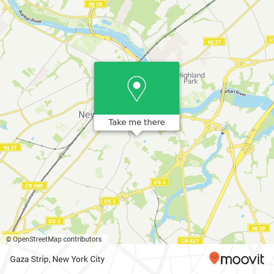 Gaza Strip map
