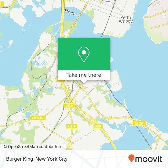 Burger King map