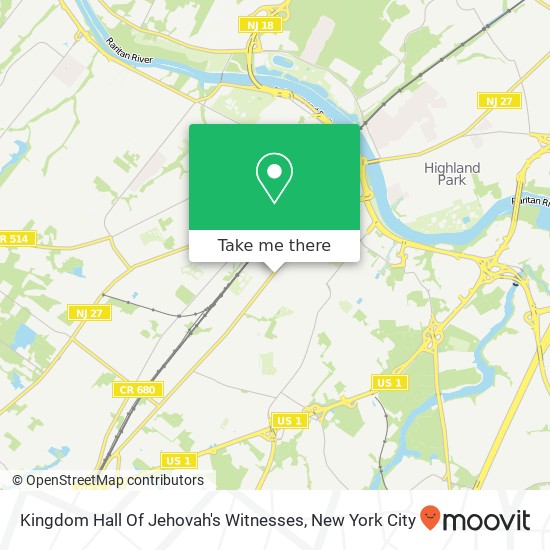 Mapa de Kingdom Hall Of Jehovah's Witnesses