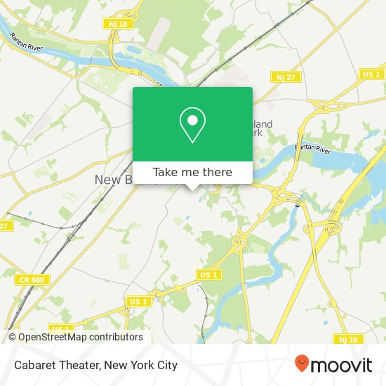 Mapa de Cabaret Theater