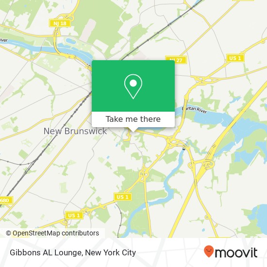 Mapa de Gibbons AL Lounge