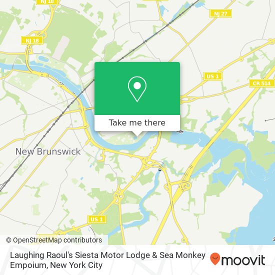 Mapa de Laughing Raoul's Siesta Motor Lodge & Sea Monkey Empoium