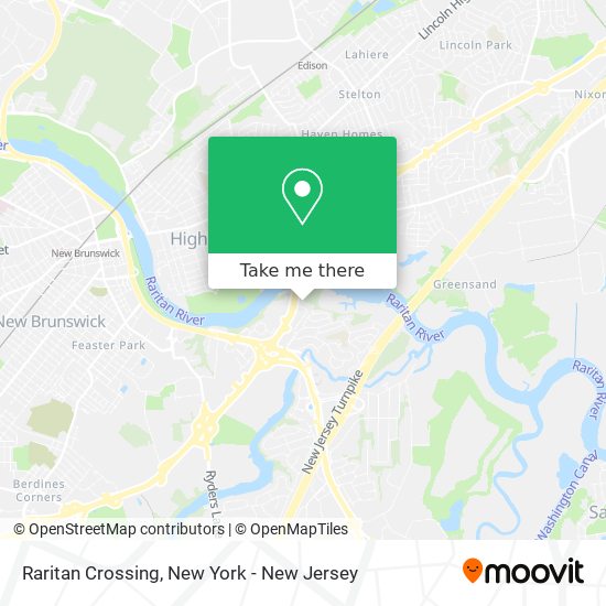 Mapa de Raritan Crossing