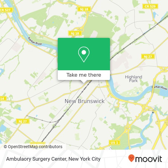 Mapa de Ambulaory Surgery Center