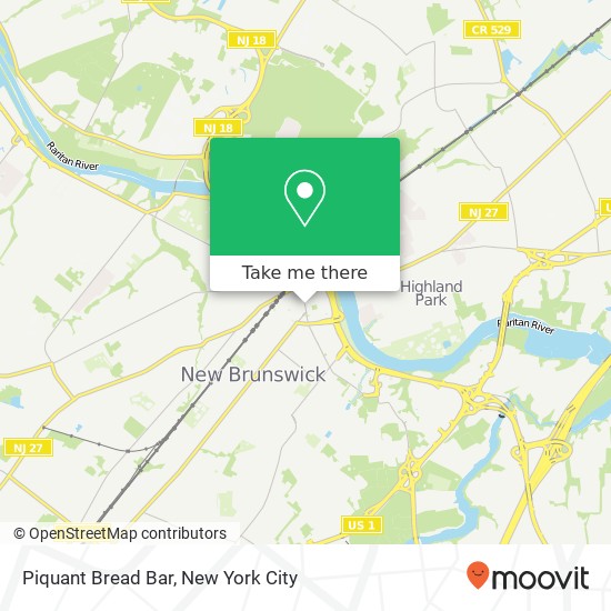 Piquant Bread Bar map