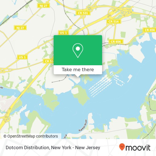 Mapa de Dotcom Distribution