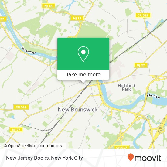 Mapa de New Jersey Books