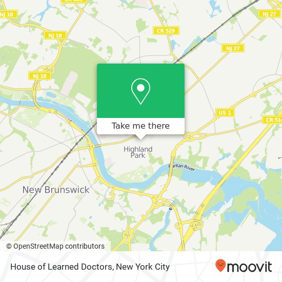 House of Learned Doctors map