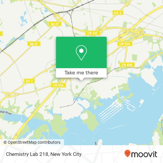 Mapa de Chemistry Lab 218