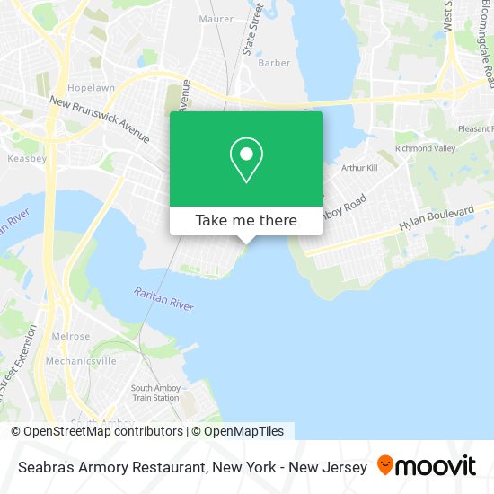 Seabra's Armory Restaurant map