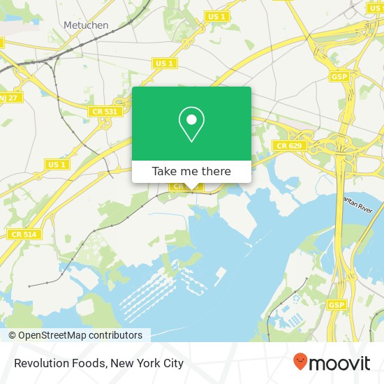 Revolution Foods map