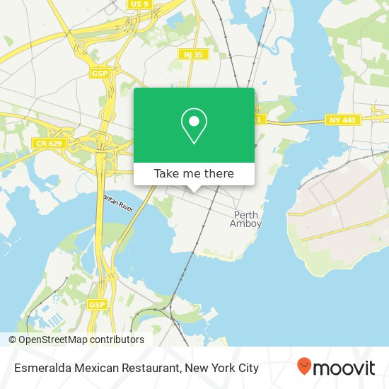 Esmeralda Mexican Restaurant map